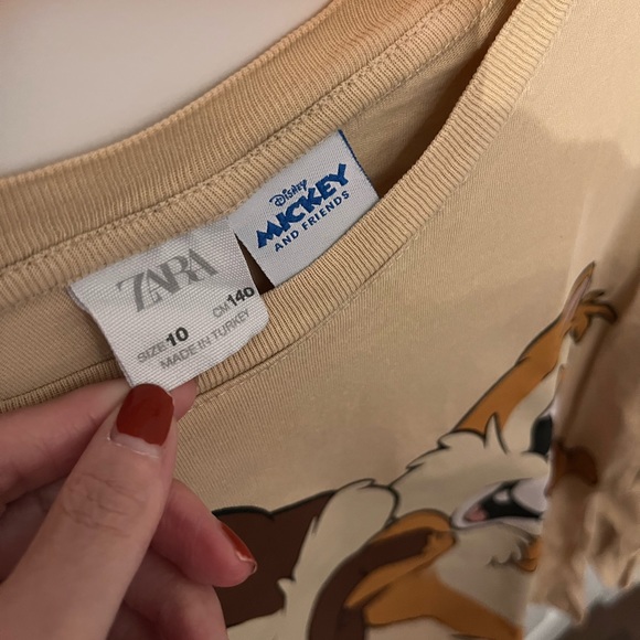 2 for $25! Zara Disney characters long sleeve shirt - Picture 4 of 5
